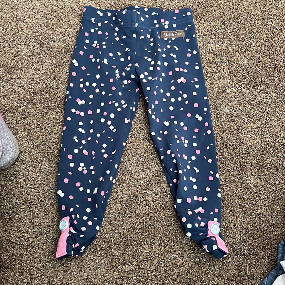 Navy size 2 matilda Jane girls leggins